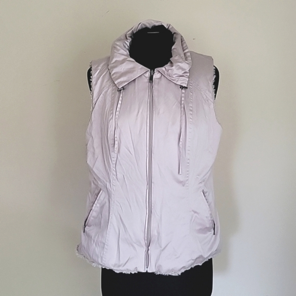CAbi Snowbunny Faux Fur lined vest